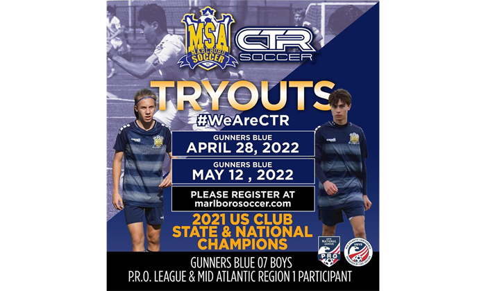 TRYOUT FOR NATIONAL CHAMPIONS GUNNERS!