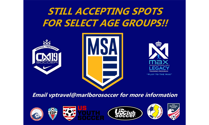 STILL ACCEPTING SPOTS
