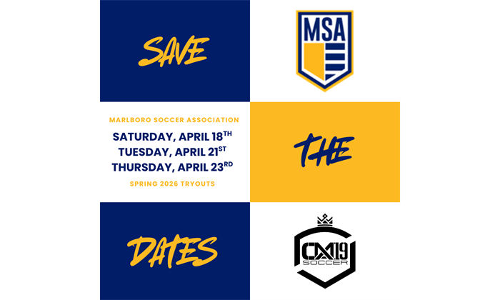 SAVE THE DATES! MSA 2026-2027 Travel Tryouts