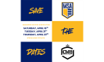 SAVE THE DATES! MSA 2026-2027 Travel Tryouts